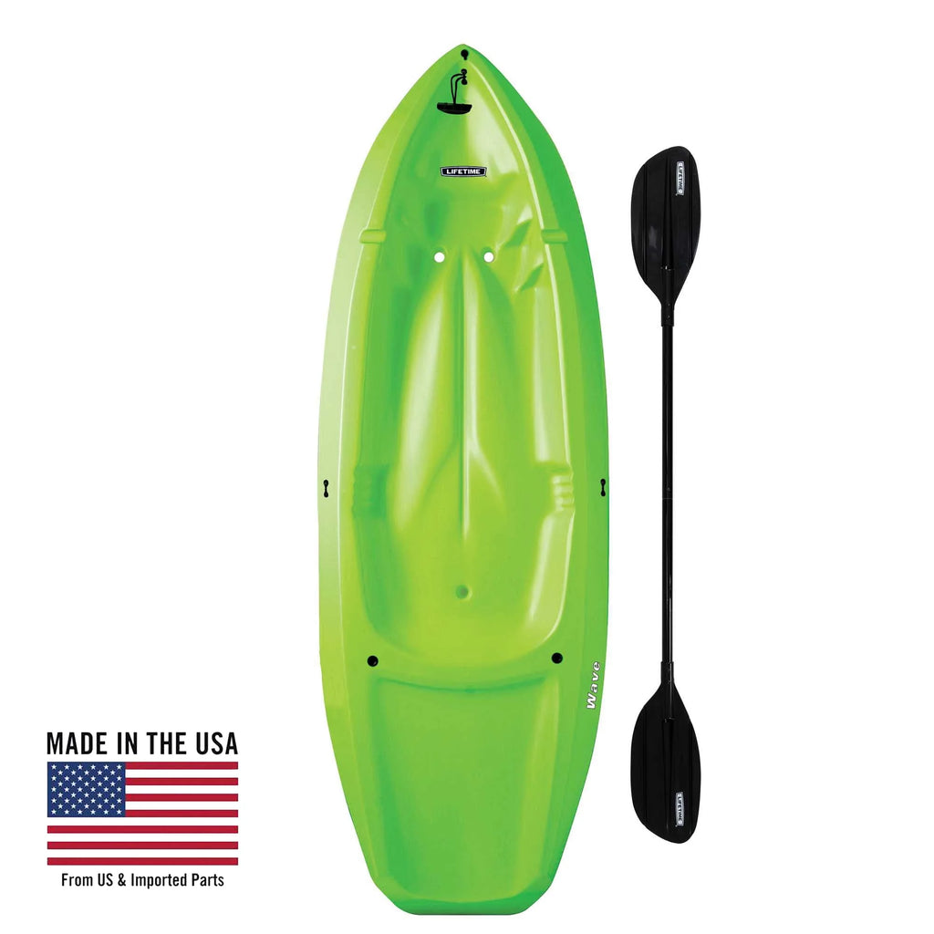 6 ft Youth Kayak Lime Green U4100