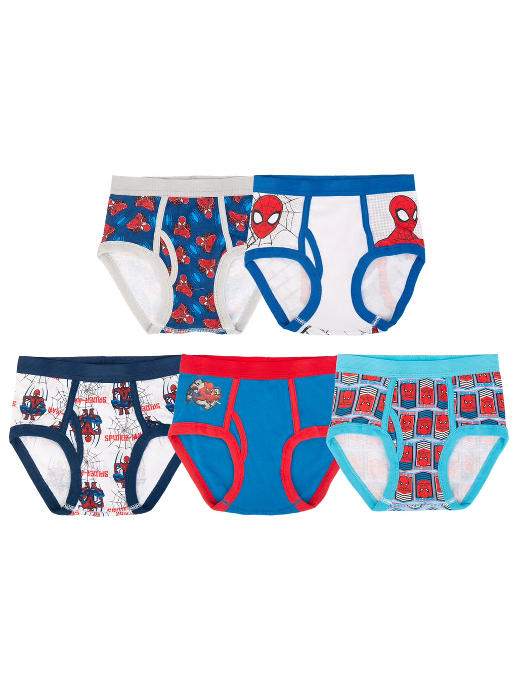 5 Pack Character Underwear T758364