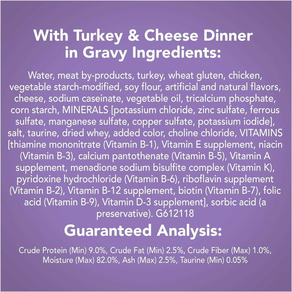 Turkey & Cheese Wet Cat Food F775