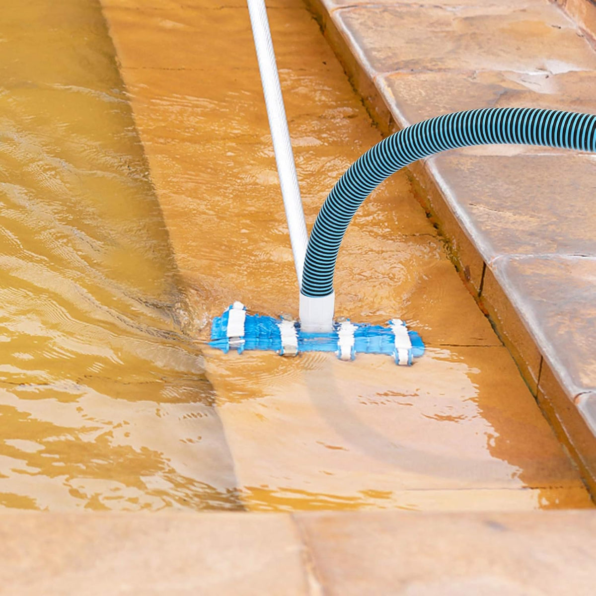 Blue Pack of 2 Swimming Pool Vacuum Hose Y57561