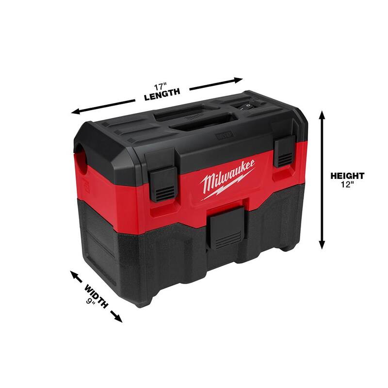 18-Volt Lithium-Ion Brushless Cordless Compact Drill/Impact Combo Kit with 2 Batteries, Charger, Bag & 2 Gal Vac N60098