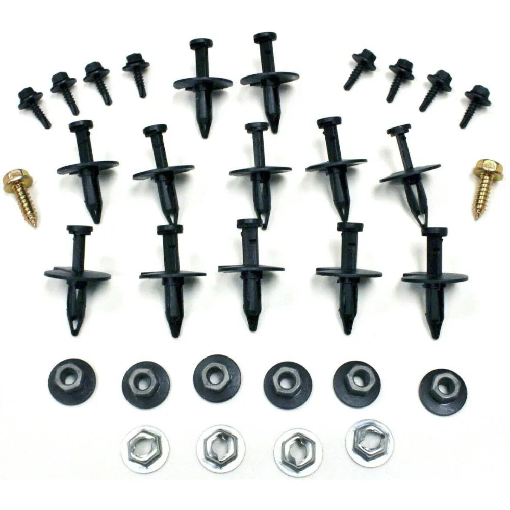 Camaro Rear Bumper Cover Hardware Kit 32-pcs M4880