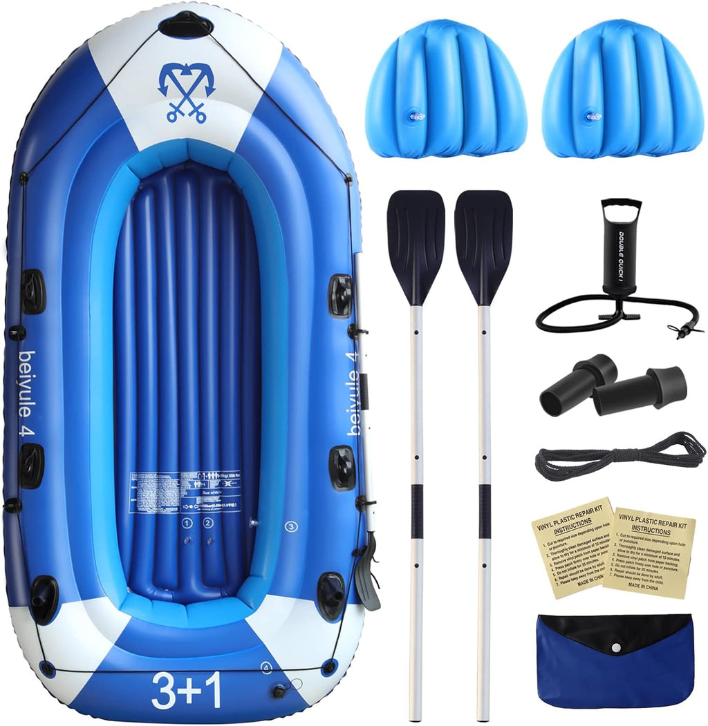 Inflatable Boat with Air Pump Rope Paddle Repair Patch F84021