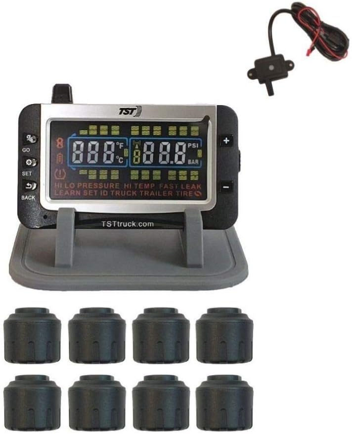 Tire Pressure Monitor with 12 Cap Sensors and Color Display A4249