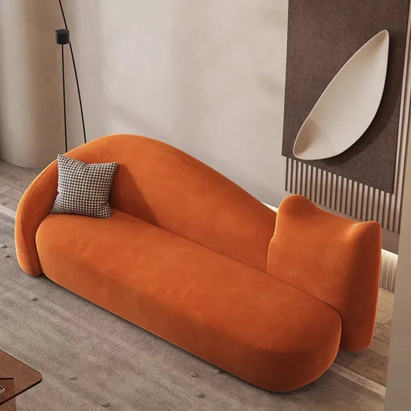 White Modern Sofa F756