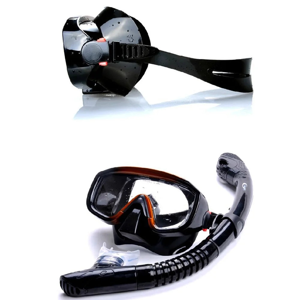 Silicone Dive Snorkel Set for Swimming Diving Snorkeling Equipment T9077