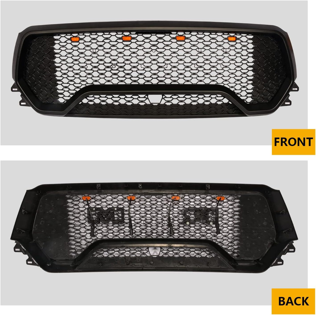 Modified Grill with 4 LED Light Logo Letters X631