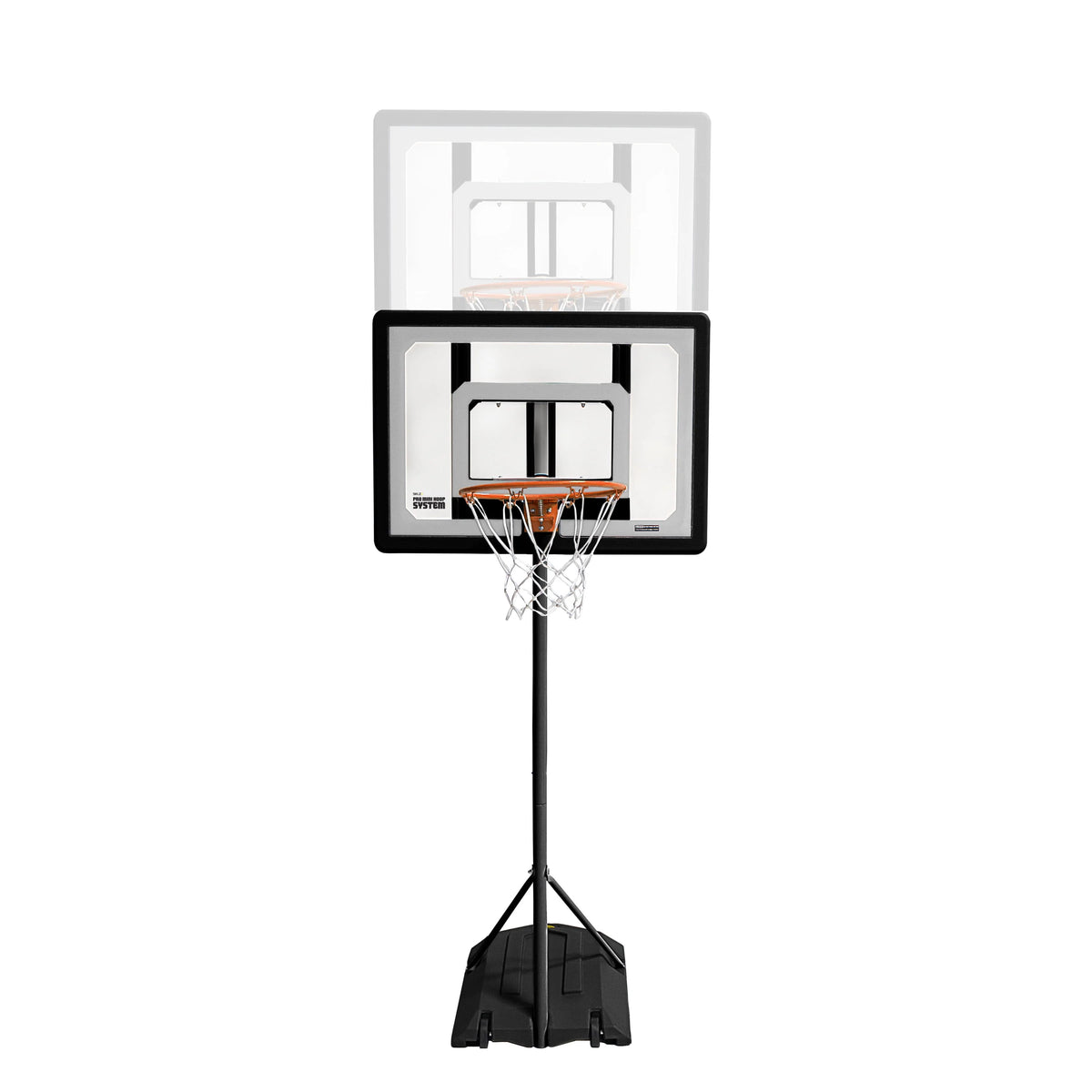 Portable Basketball Hoop with Adjustable Height 3.5 to 7 Ft W650