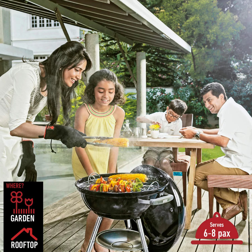 Compact Grill with Therm Black W224419