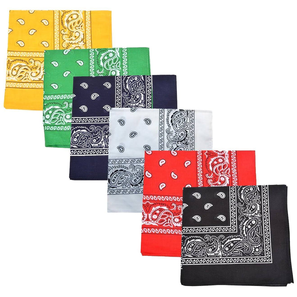 Red 100% Cotton Bandanas, Pack of 100, 22 Inches G29891