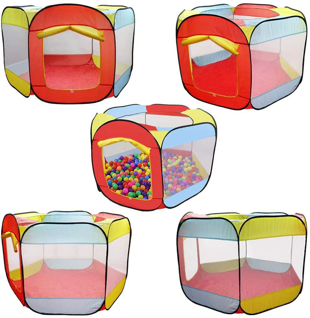 Portable Hexagon Children Ball Pit with Carry Tote W1986
