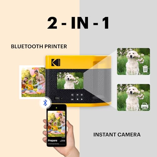 2-in-1 Instant Camera and Photo Printer L348987