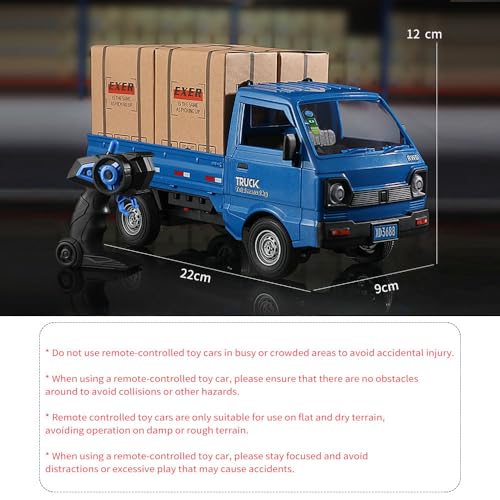 Remote Control Car 1:16 Scale RC Pickup Truck 2.4GHz All Terrain with Spray & Light 3 Batteries White N106