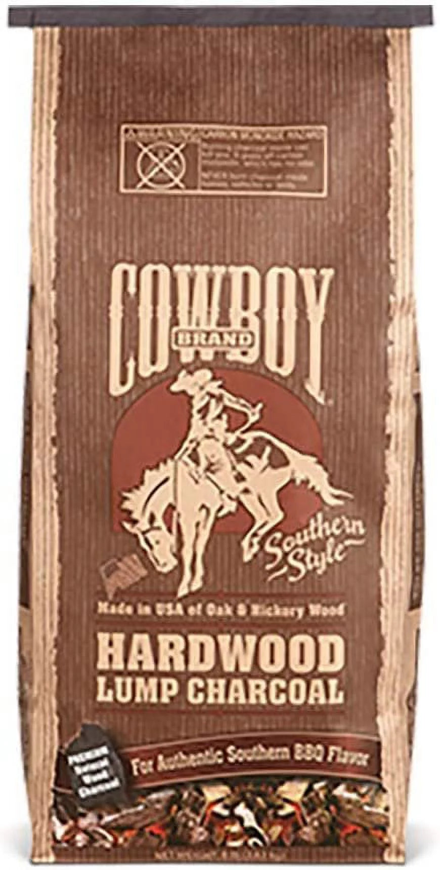 Hardwood Lump Charcoal, 18 lb O627547