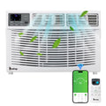 12000BTU 115V White Window-Mounted Air Conditioner with Remote Control G787614
