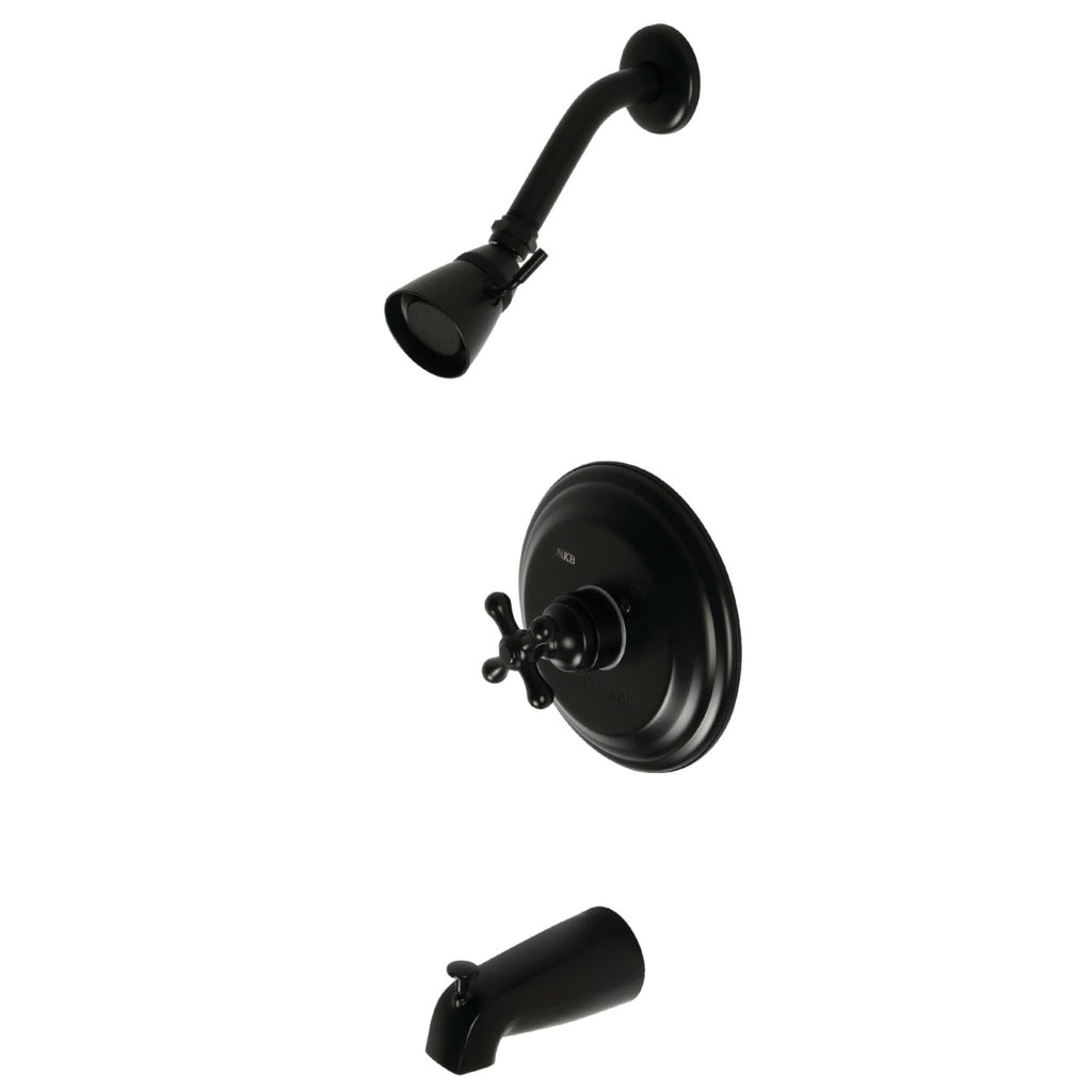 Matte Black Tub and Shower Faucet T260724