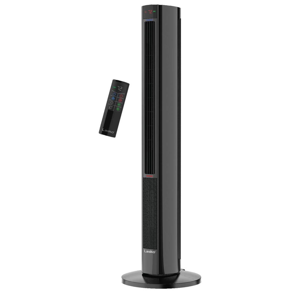 1500W Tower Fan & Space Heater with Timer and Remote P5464
