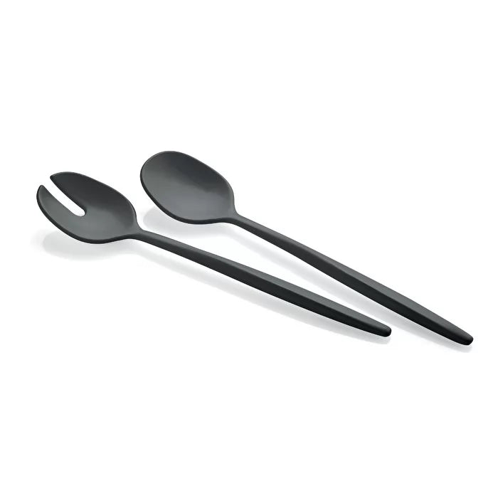 Black Salad Servers P48267