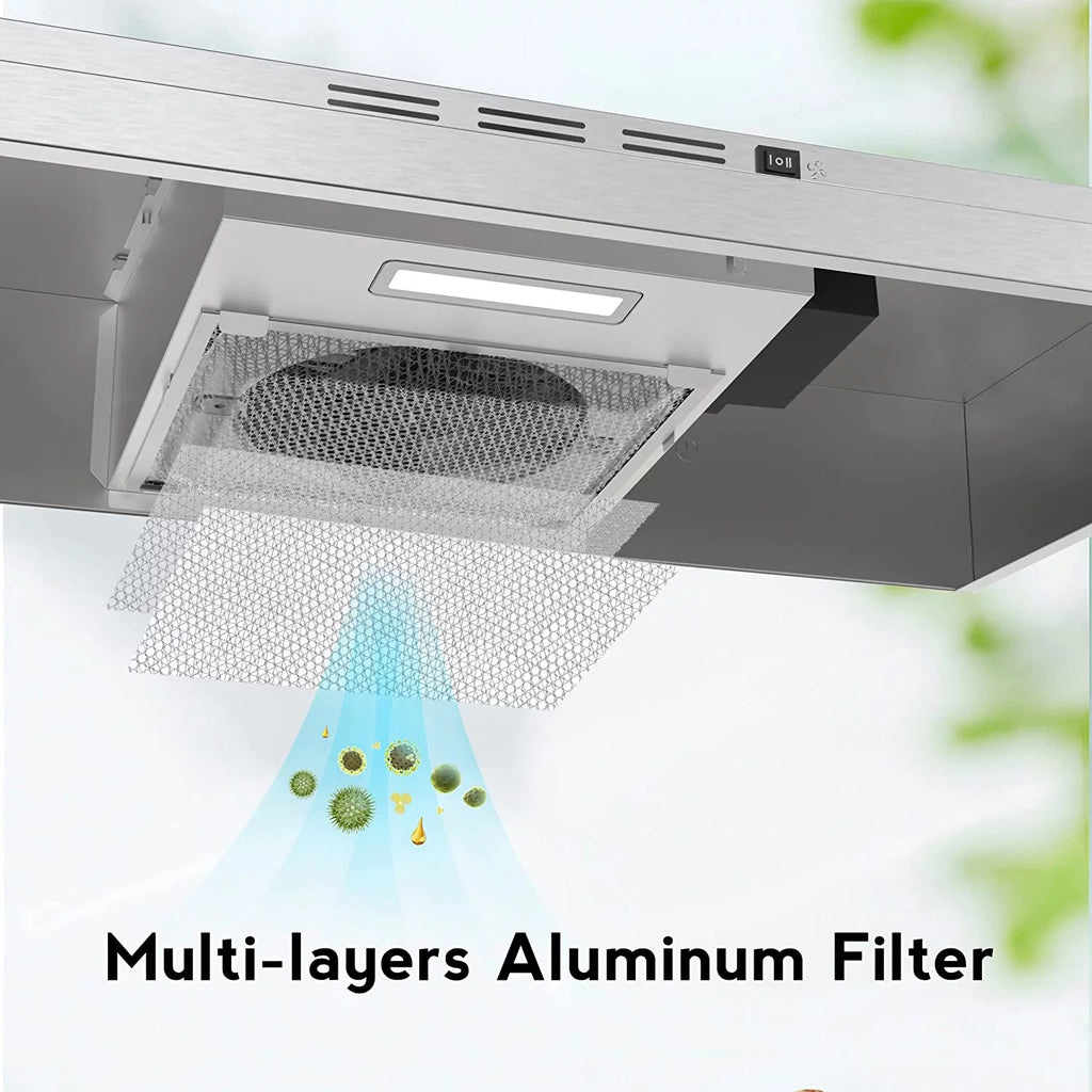 30 inch Under Cabinet Stainless Steel Range Hood U48357