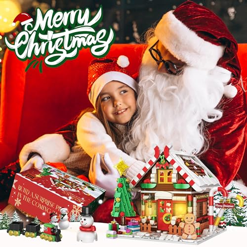 1288PCS Christmas Building Set U834