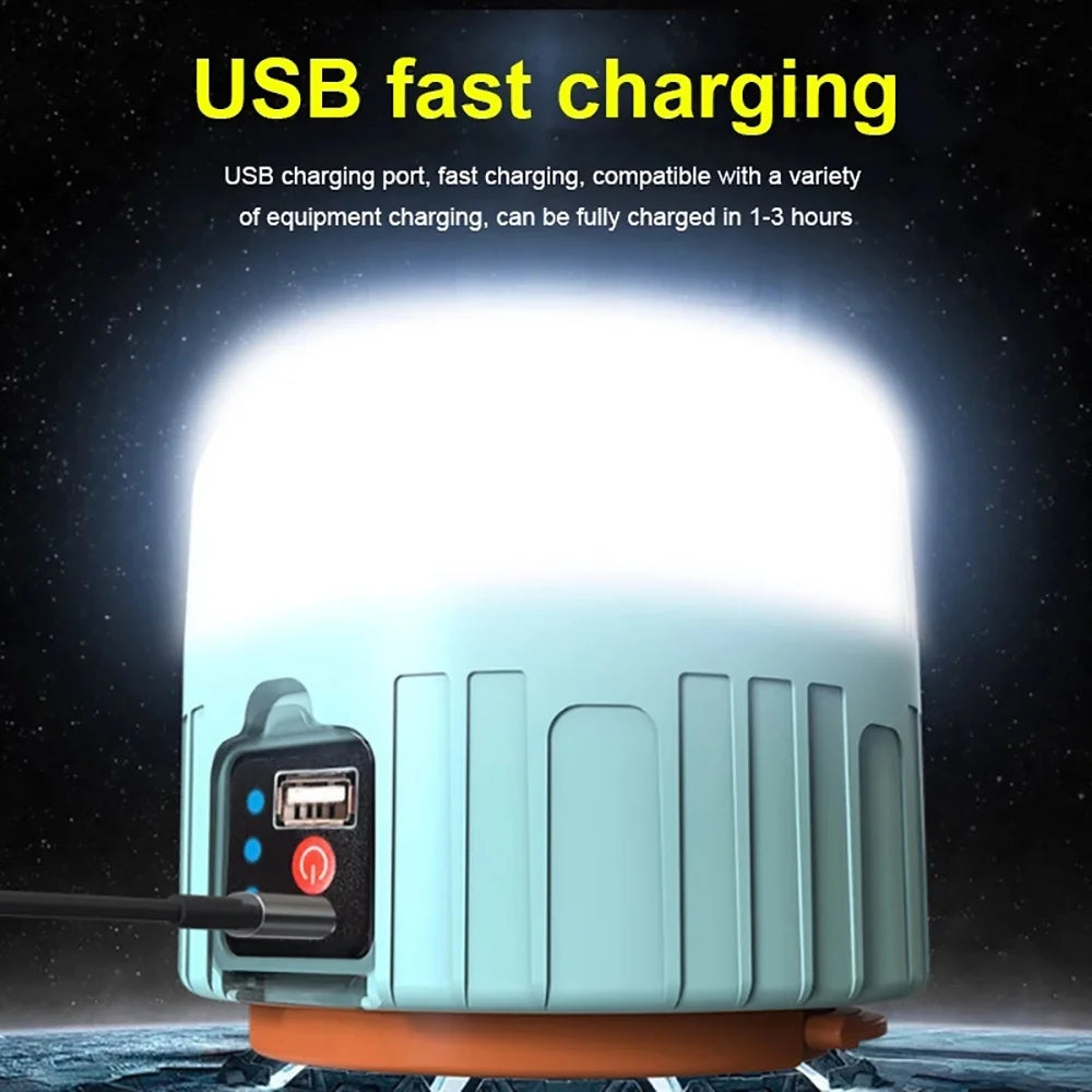 Solar Camping LED Lantern USB Rechargeable K123