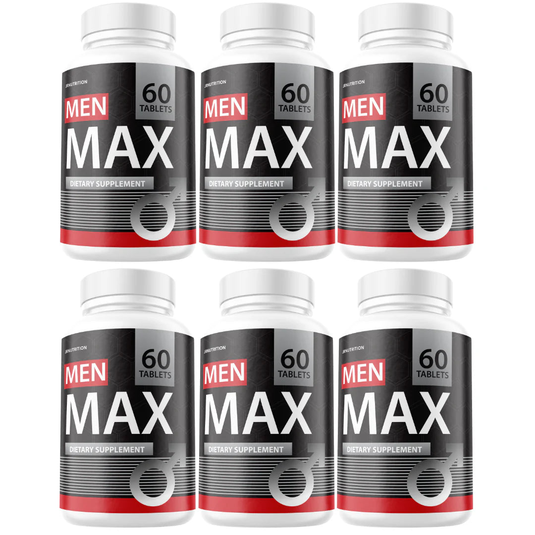 Men Max Enhancement Pills Performance & Drive 6 Bottles U406