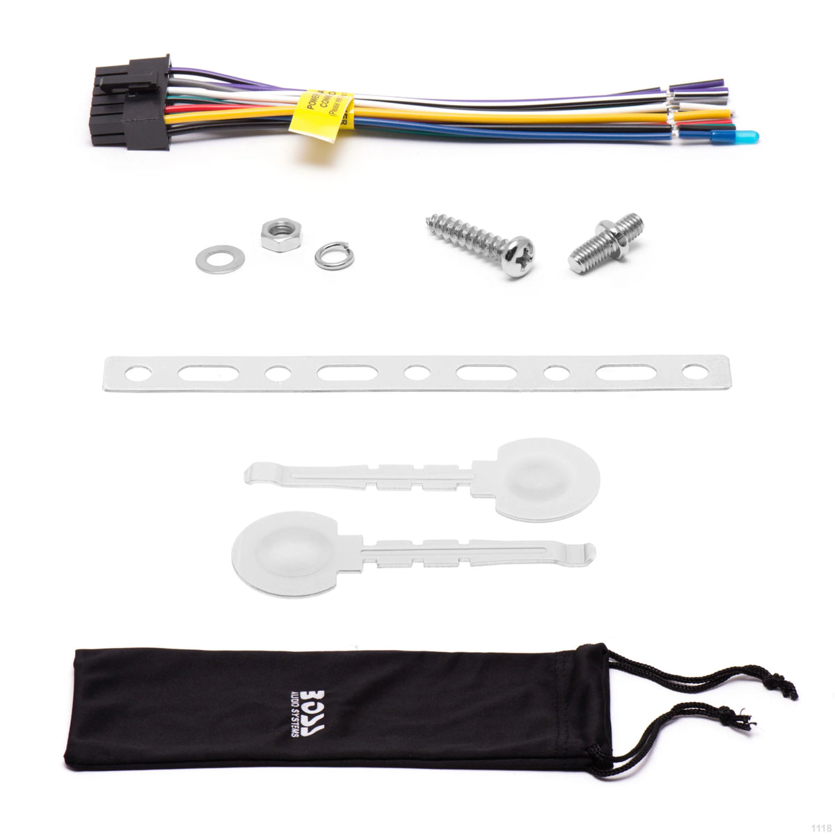 Car Stereo, Bluetooth, CD, USB, Multi Color O9573