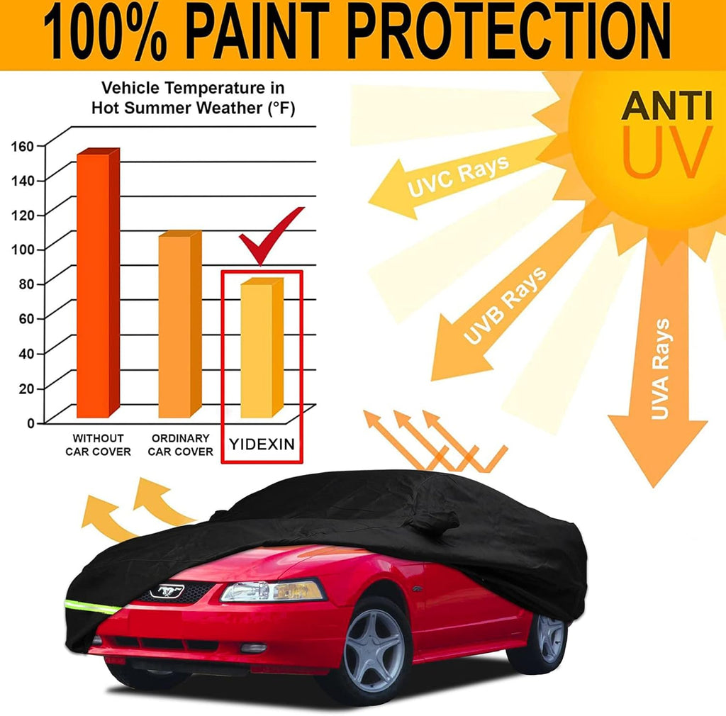 Waterproof Car Cover for Ford Mustang V42195