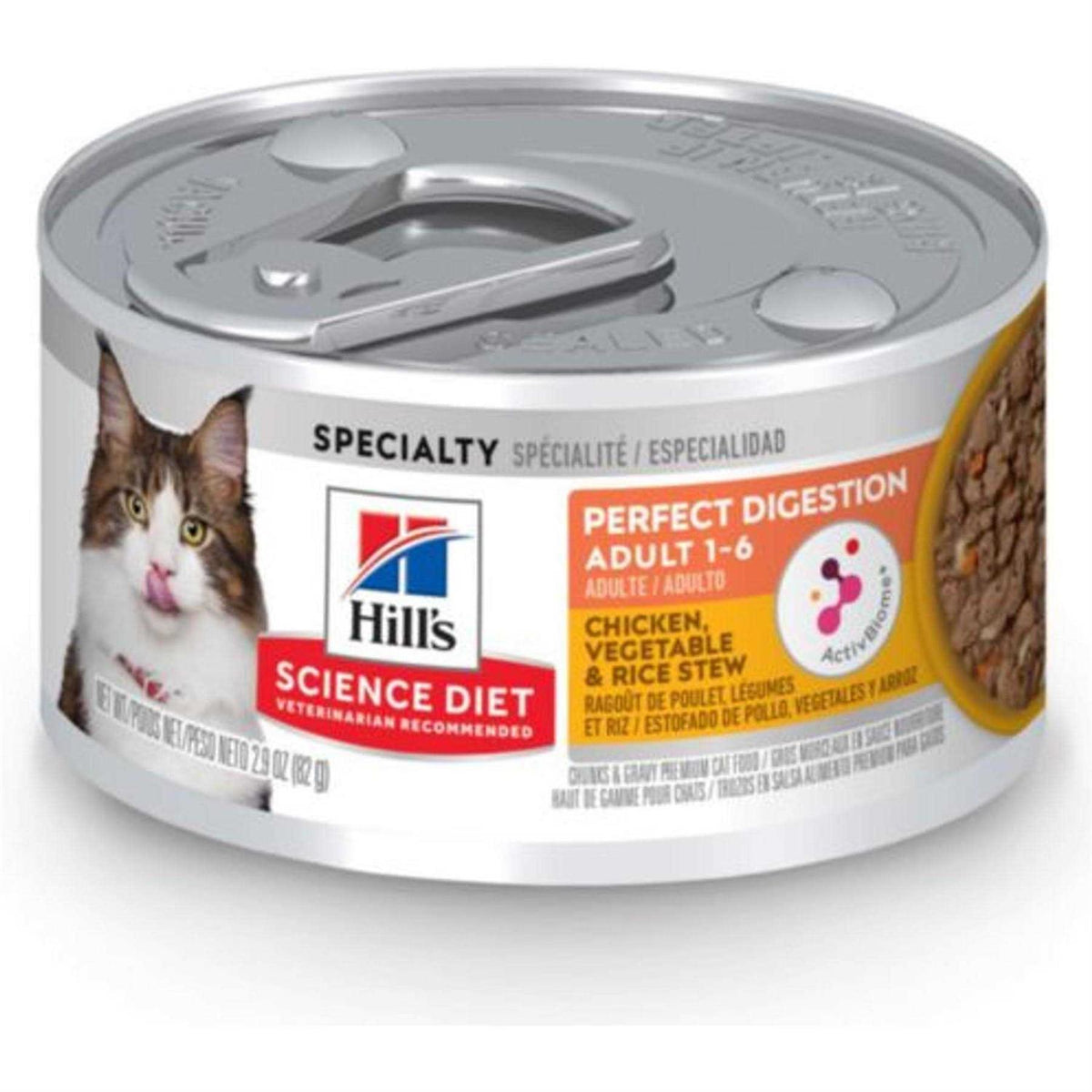 Chicken Vegetable & Rice Stew Adult Canned Cat Food E86968