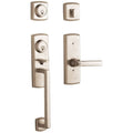 Satin Nickel Two-Point Lock Full Dummy Left Handed Handleset W536549