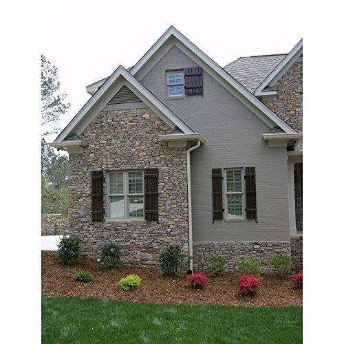 White Composite Board-n-Batten Shutters (Per Pair) Q9910