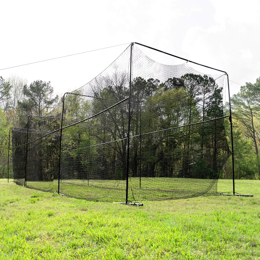 40 Foot Collapsable Batting Cage with Frame and Netting F5283