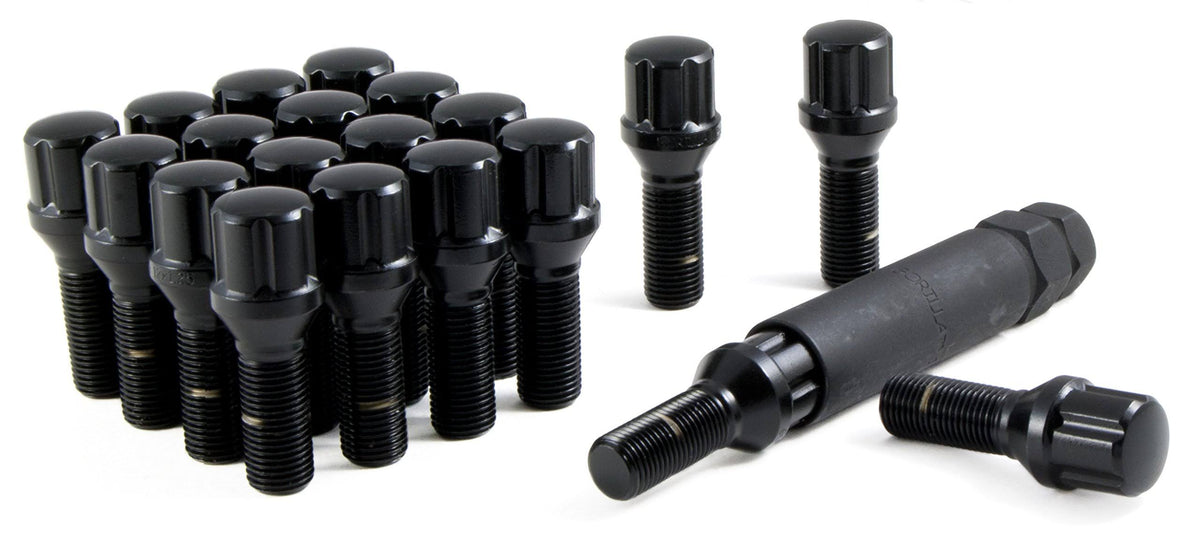 Black 12mm x 1.25 Thread Size Chrome X949