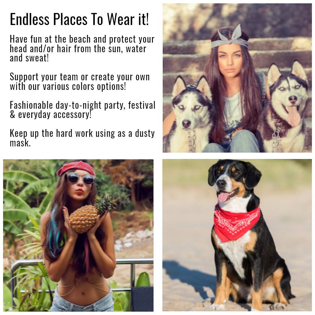 Red 100% Cotton Bandanas, Pack of 100, 22 Inches G29891