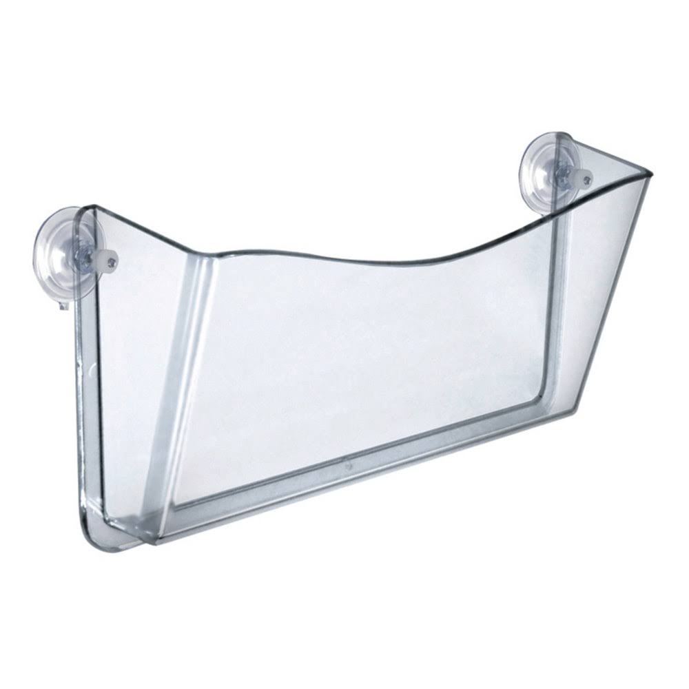 Clear Pocket Wall File with Suction Cups Pack 4 S702