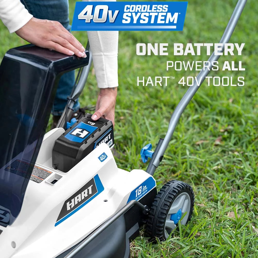 Cordless 18-inch Push Mower Kit N6766