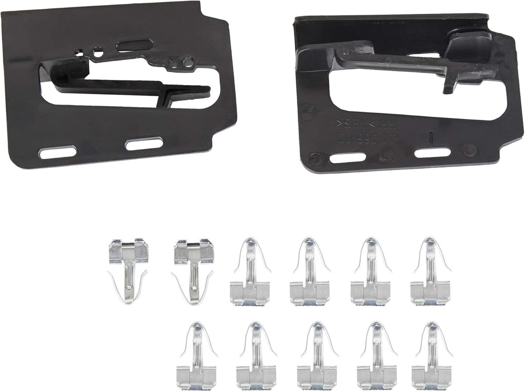 Full Size Double DIN Truck Dash Kit ABS Plastic Matte Black O27449