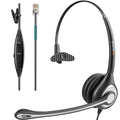 Corded Telephone Headset with Noise Canceling Mic J701801
