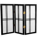3-Panel Folding Room Divider X524
