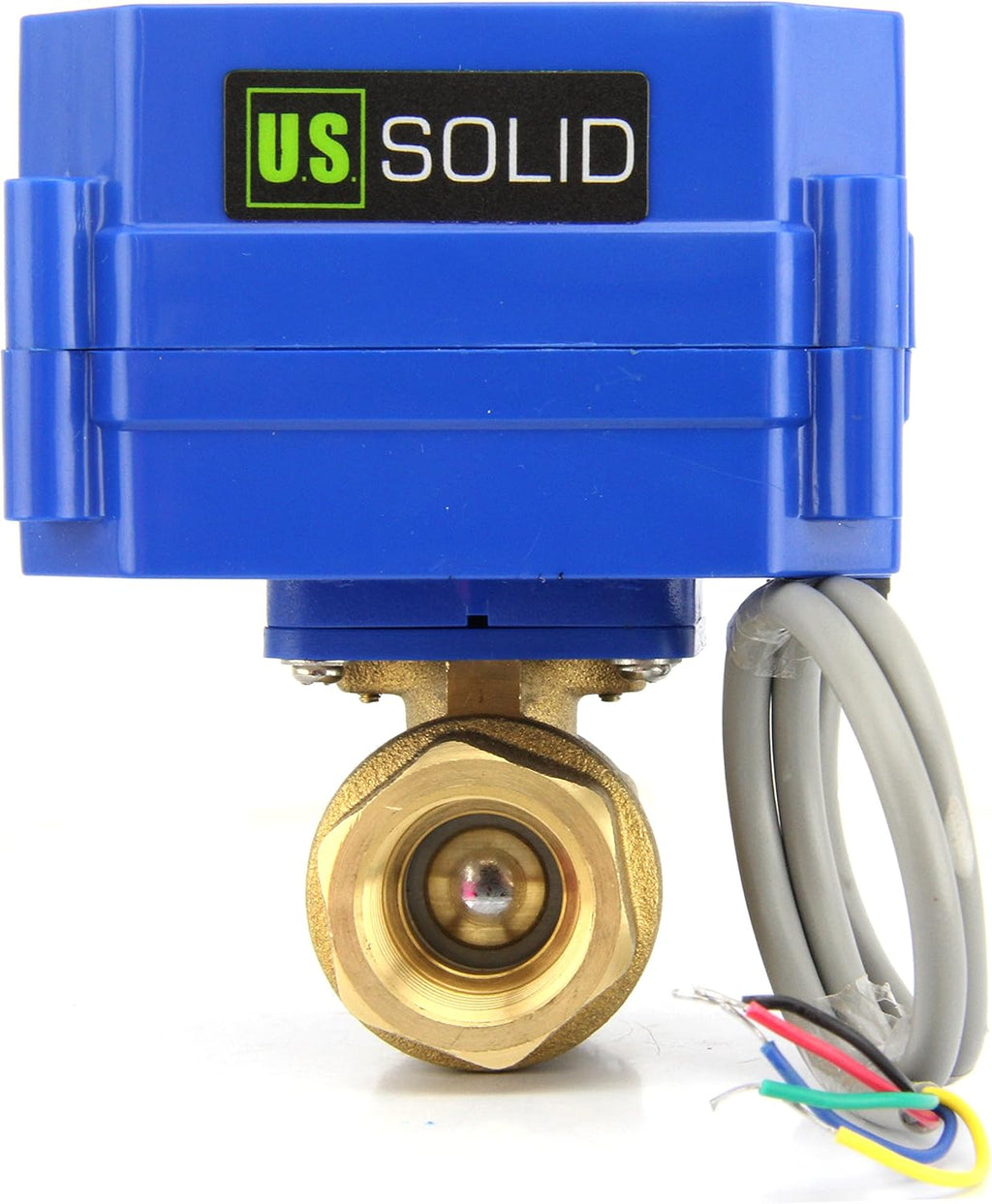 1" Stainless Steel Full Port Motorized Ball Valve, 9-24V DC, Pack of 2 U75517